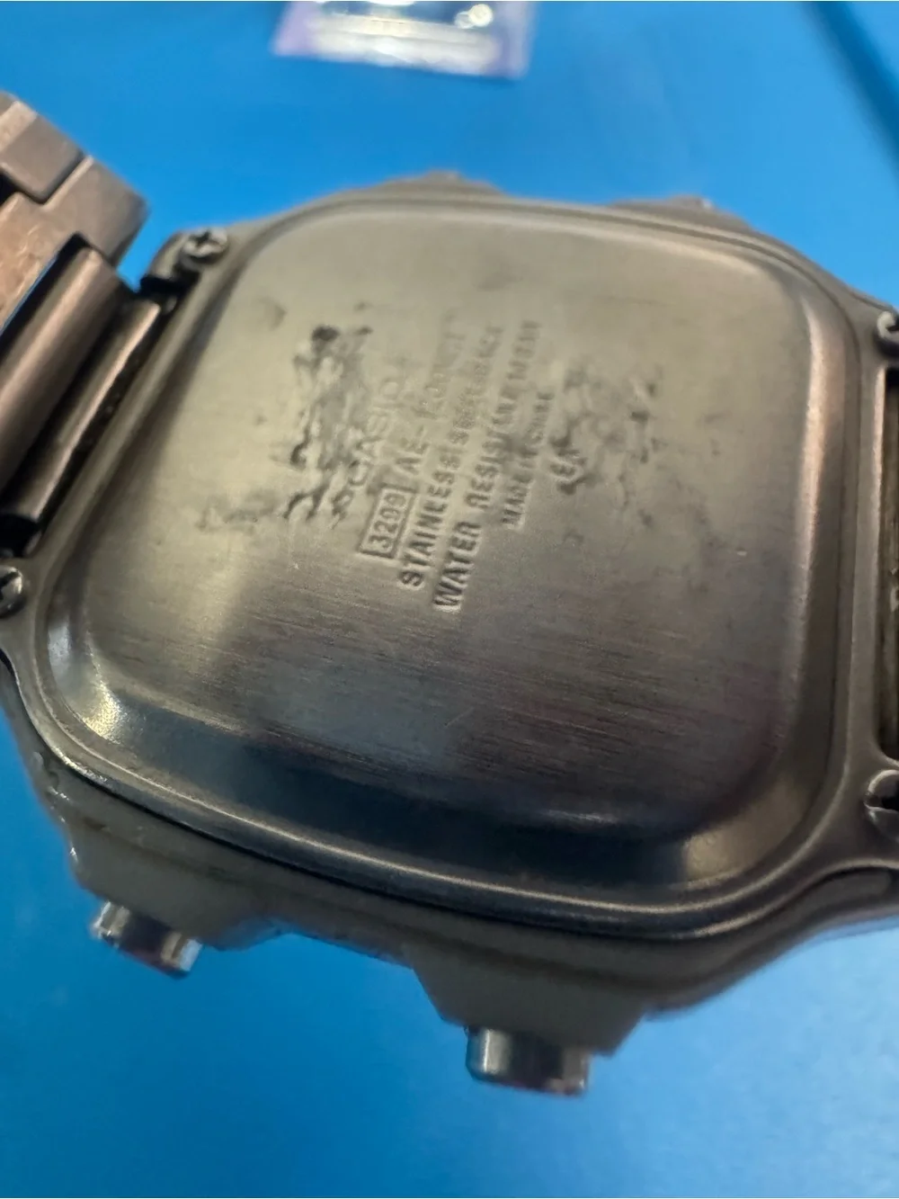 Casio Digital Watch - Black & Silver